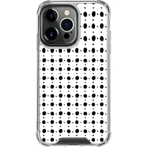 Grid Dot iPhone 16 Pro Clear Case